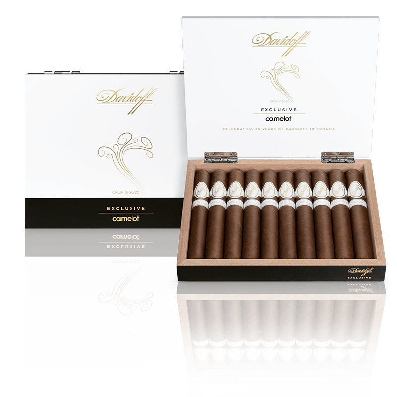 Davdidoff Exclusive 2021 Croatia Camelot cigar box of ten.