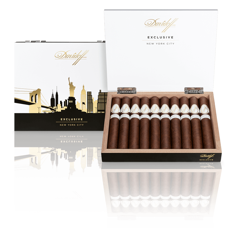 Davdidoff Exclusive 2021 New York City cigar box of ten.