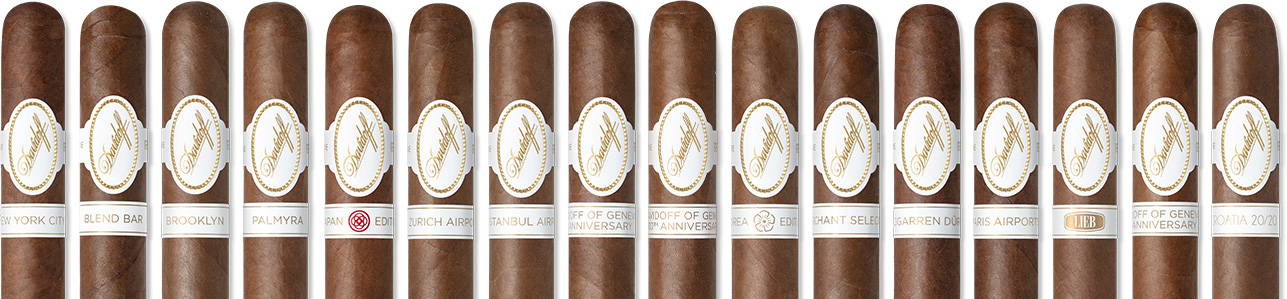 All 16 Davidoff Exclusive Editions Cigars 2021