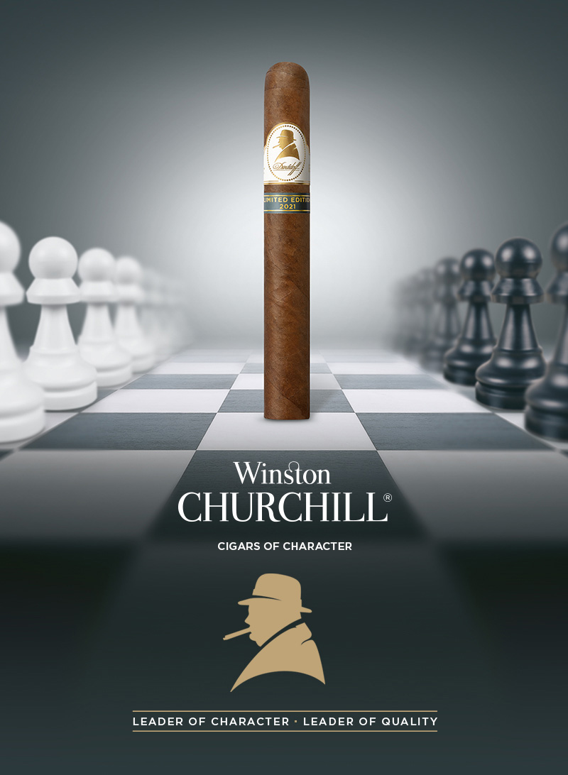 Die Davidoff Winston Churchill Zigarre 2021 Limited Edition