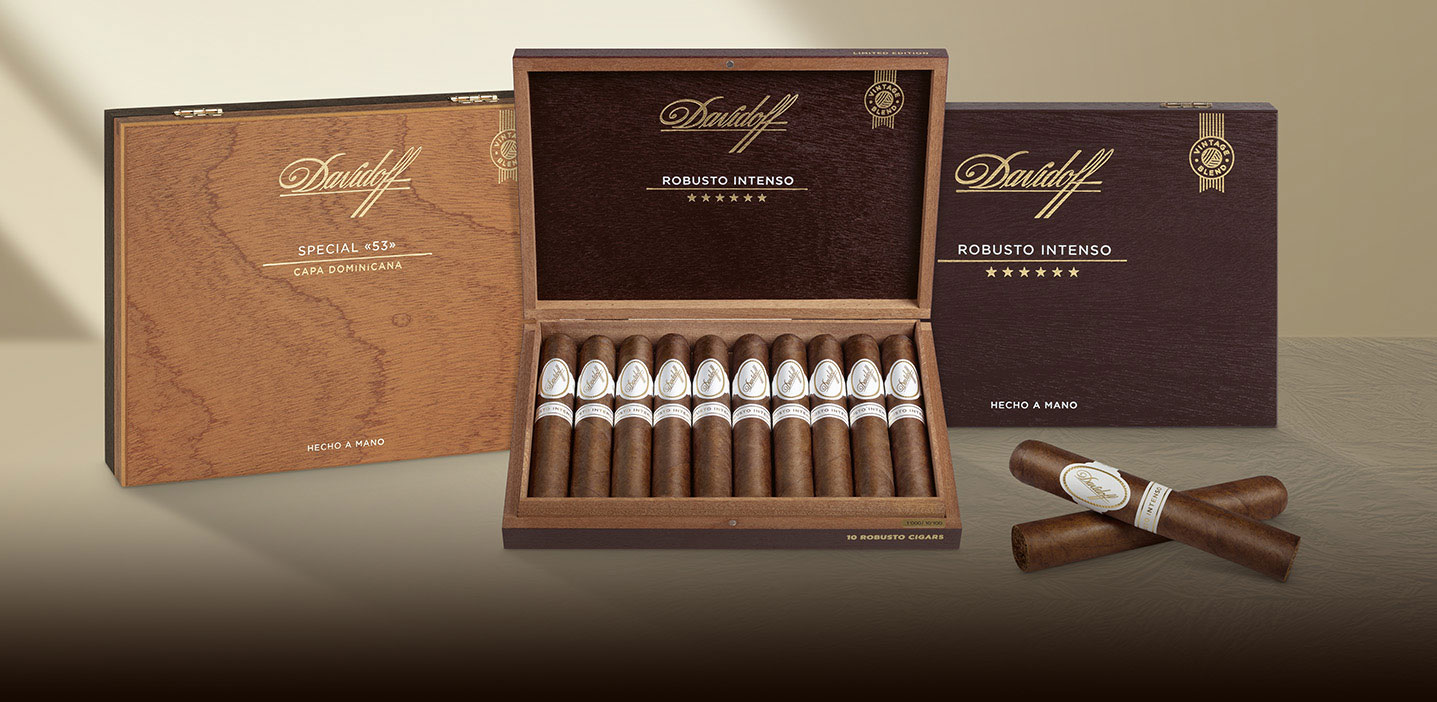 Davidoff Limited Edition Cigar Collection: Davidoff Robusto Intenso and Davidoff Special «53»