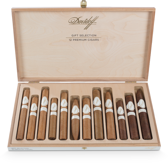 Davidoff Gift Selection 12 meistverkauften Zigarren
