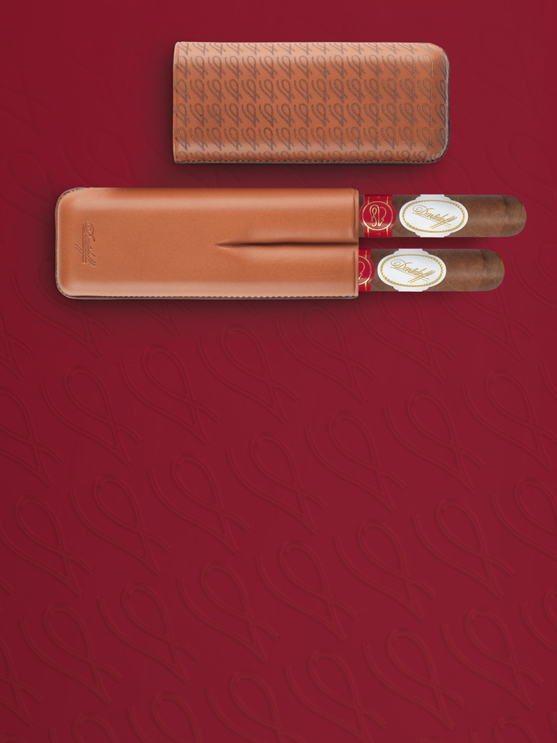 Year of the Rat 2020 Davidoff Leather Cigar Case