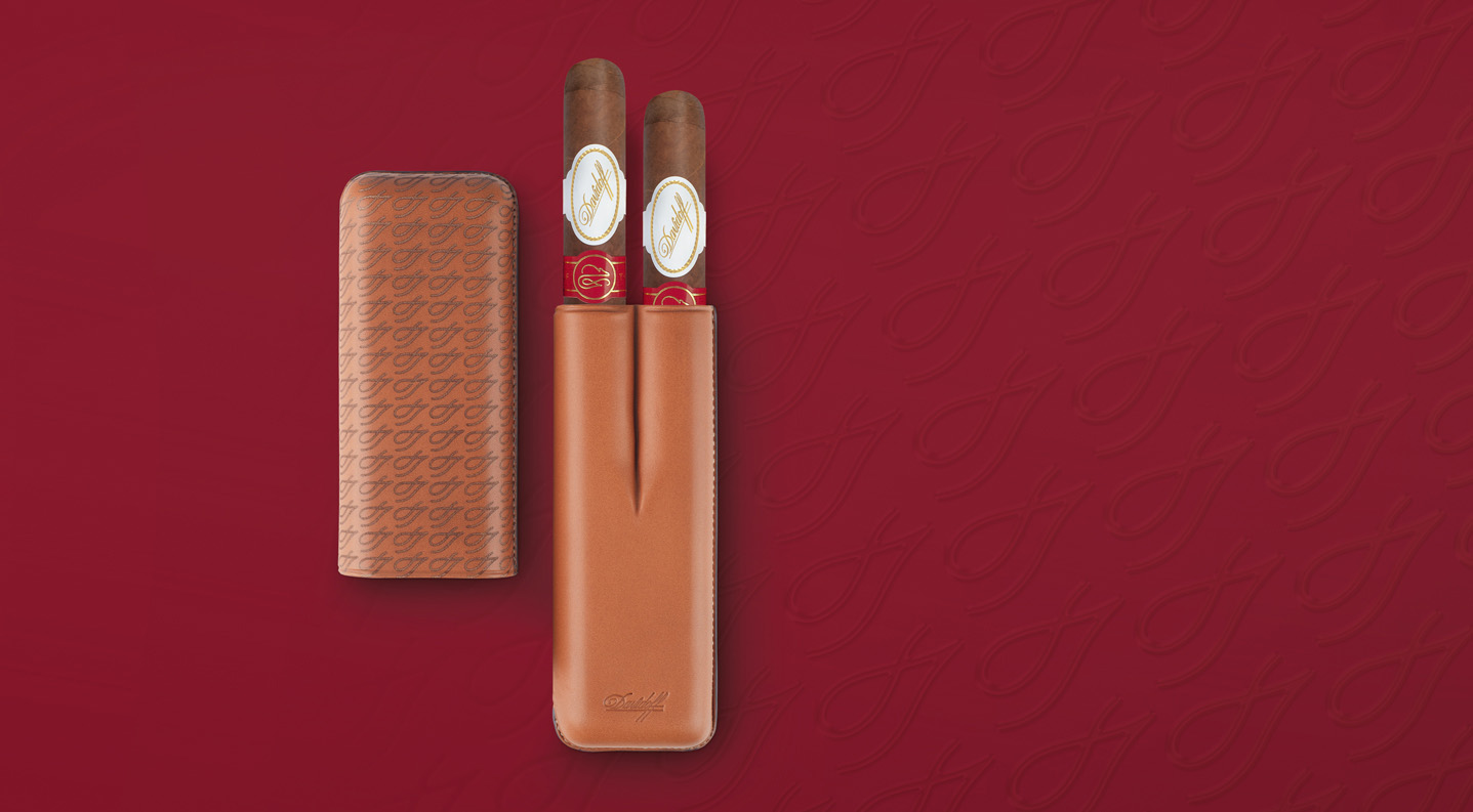 Year of the Rat 2020 Davidoff Leather Cigar Case