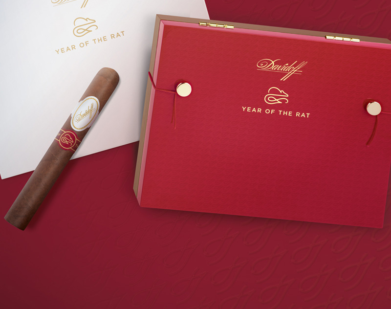 Year of the Rat 2020 Davidoff cigars Limited to 10’000 boxes