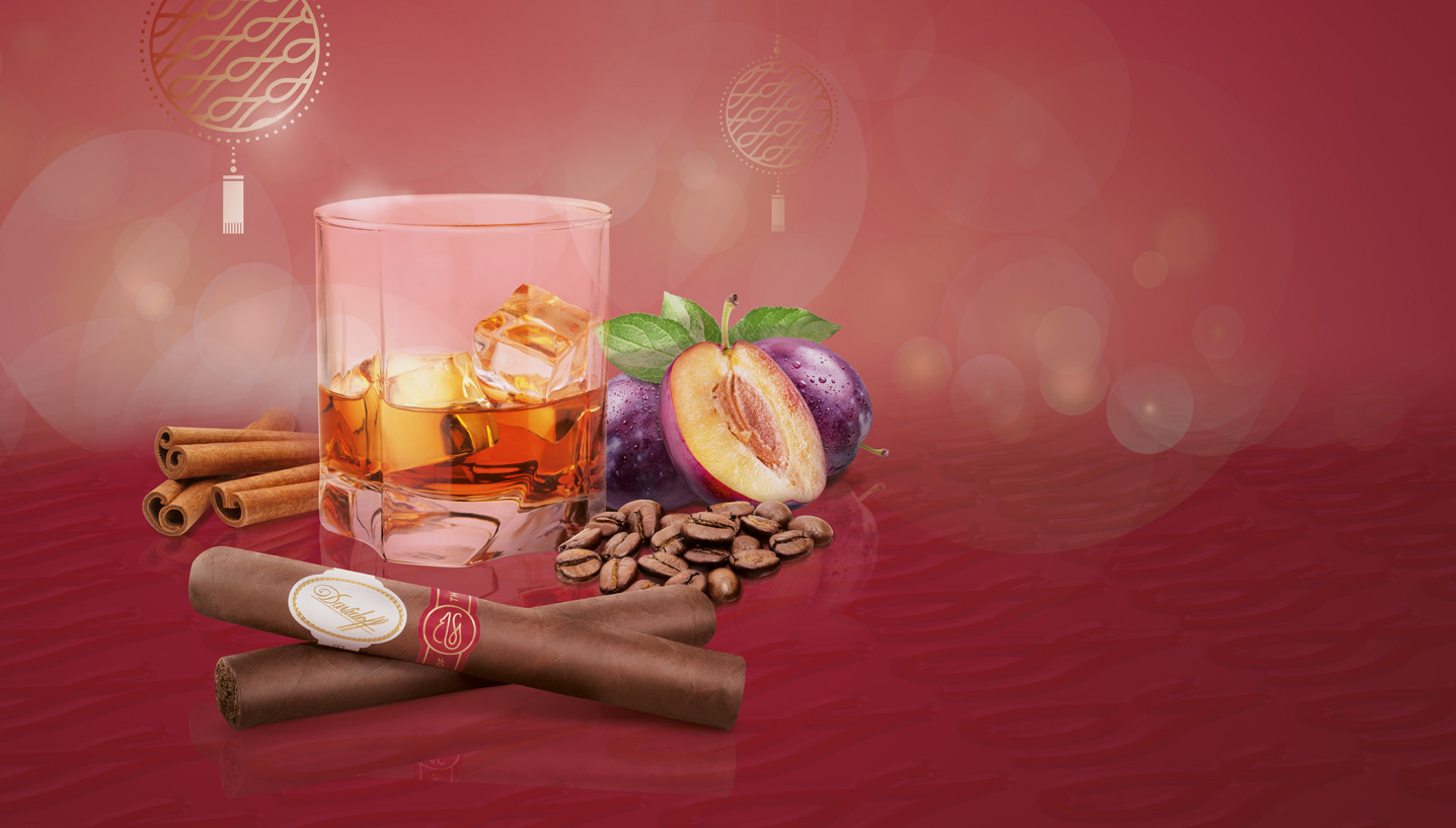 Year of the Rat 2020 Davidoff Pairing with aged Whisky