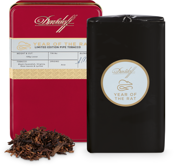 Year of the Rat 2020 Davidoff Pipe Tobacco limited to 5000 tins